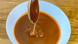 5 MINUTES CARAMEL SAUCE !! Easy Caramel recipe | #SHORTS #youtubeshorts
