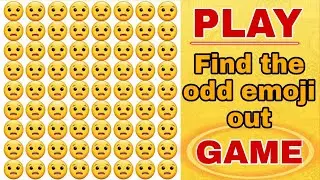Emoji Odd One Out  Find Challenge💥💥 | Brain Site | #shorts