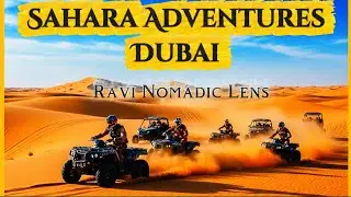 Riding Through the Sahara Desert | ATV & UTV Adventure in Dubai  #vlog #adventure #dubai #travel 