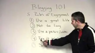 Blogging: 5 rules of engagement.