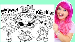 Coloring Kindi Kids, L.O.L. Surprise! Dolls & Lalaloopsy Coloring Pages
