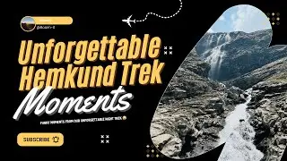 🎥 Hemkund Sahib Night Trek Gone Wild 🤪 | Raw Travel Vibes