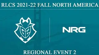 G2 vs NRG @Set2 | RLCS 2021-22 - Fall: NA | G2 Esports vs The General NRG | 31 October 2021