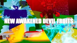 ALL NEW AWAKENED DEVIL FRUIT MOVES SHOWCASE ! One Piece Awakening