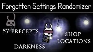 Hollow Knight Randomizer With Forgotten Settings