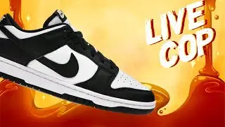 LIVE COP: Nike Dunk Low Panda