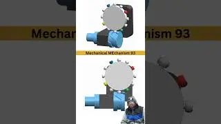 How Continuous Rotation Becomes Interrupted 🤯⚙️ | 3D Mechanism #Shorts #solidworks #machinedesign