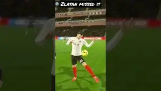 Zlatan Ibrahimovic missed it - Dream league soccer #calcio #soccer #esports @footybitez DLS