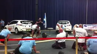 Mark Hunter Scotland's Strongest Man Final 290kg Deadlift for reps