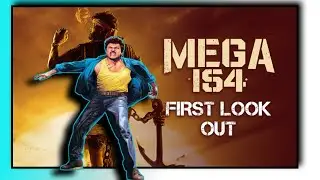 Mega154 first look New poster |Megastar 154 movie | Chiranjeevi | @SeenuCreations