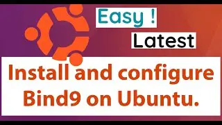 How to install & set up bind in ubuntu on local server or local system | Setup DNS in ubuntu