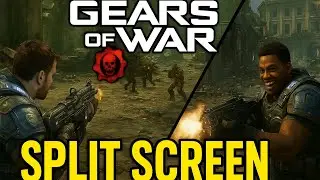 Gears of War Split Screen Gameplay | Friends Fun & Crazy Action!