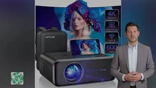 Projector with Wi-Fi 6 and Bluetooth 5 2