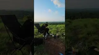 Hiking + cooking = outdoor therapy #shorts #outdoorcooking #outdoor #hiking #africa