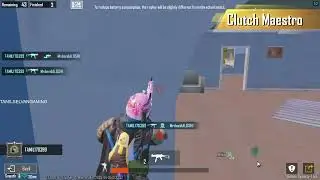Low hp squad wipe in BGMI