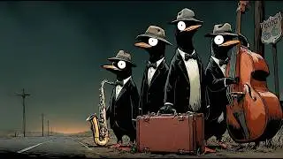 Penguins Groove Along the HighwayJazz for Deep Focus & Work