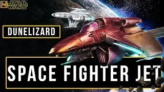 Star Wars Ships| The Star Wars Fighter Jet | Hutt Medium Fighter - Dunelizard
