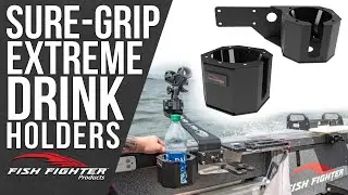 Держатели для напитков Sure-Grip&trade; Extreme от Fish Fighter&trade; Products
