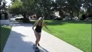 Genevieve Morton Skateboarding