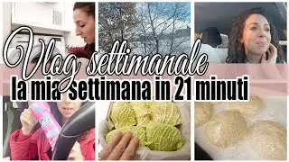 LA MIA SETTIMANA IN 21 MINUTI | DETERSIVI, SPESA E CUCINA | VLOG SETTIMANALE | Giuly T