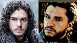 Call of Duty Infinite Warfare - All Admiral Kotch Scenes | Jon Snow / Kit Harington