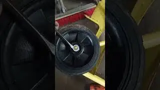 plastic pressure washer cart wheel retainer retaining clip removal dents wheels pry quickly