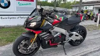2020 Aprilia Tuono V4 1100 Factory in Atomico Racer at Euro Cycles of Tampa Bay Florida