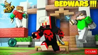McFleet Season 2 Day-7 Bedwars 🛌💥| Minecraft Live Stream🔴
