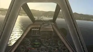 Digital Combat Simulator  FW-190D Virtual Aerobatics Batumi course.