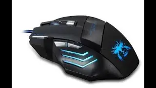 JWFY USB Wired Gaming Mouse Seven Buttons Support 5500DPI Resolution with LED from Gearbest