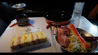 [Car Camping] Enjoy a simple breakfast at the seaside