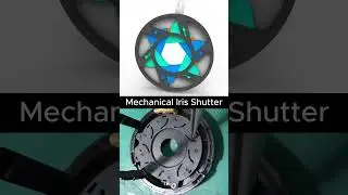 The Most Satisfying Mechanical Shutter Ever #technology #mechanic  #engineering