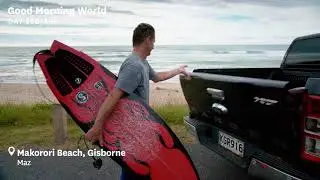 Good Morning World | Day 269 of 365 - Surfing, Gisborne