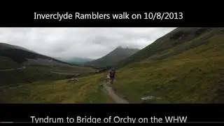 Tyndrum to Bridge of orchy on WHW