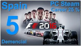 5   F1 2016 Spain Trayectoria Leyend Ultimate 25%