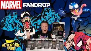 6 Marvel Versus Fandrop Toy Collection! Spider-Man vs Venom Toy Review!