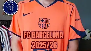 Распаковка третьей футболки ФК Барселона сезона 2025/26 [Yupoo] #fcbarcelona