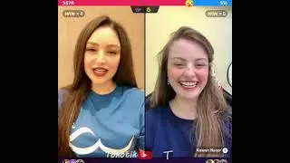 رحمة بسام مع روان ناصر الإعلامية تطلب منها شعر عن الحب