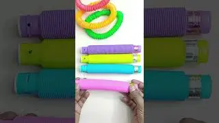 Pop Tube Satisfying ASMR Relaxing Voicing #shorts #asmr #popsound #creative #stisfying #fun #New