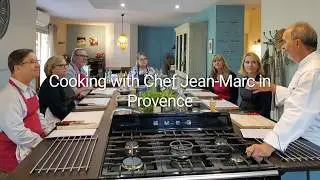 Gourmet cooking class in Provence with Jean-Marc Villard