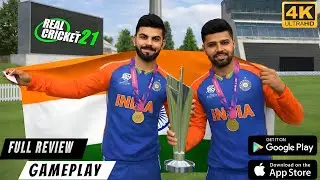Real Cricket 21 V8 Download Now 🔥 Full Details Review With Download Link ✴️ New Jersey And IPL 2026 