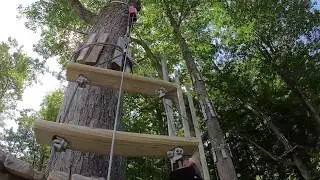 Waterfall at Sky High Adventure Park
