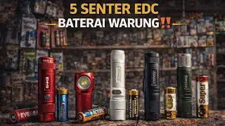 5 REKOMENDASI SENTER AA‼️ WURRKOS TS15 VS LUMINTOP TOOLS AA 2.0 & AA 3.0& GTA VS ACEBEAM TAC AA‼️