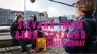 Arts & Culture in Norway: World greatest rapper Silvana Imam experience Bergen with Aron Eskeland
