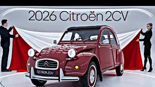 2026 Citro&euml;n 2CV 🚀 | Classic Soul, Modern Innovation! #Citroen2CV2026 #CitroenEV #carlovers #cars
