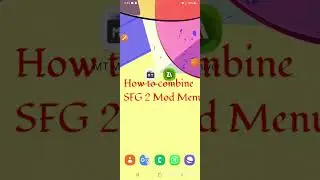 How To Combine SFG 2 Mod Menu