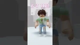 Is it true? 🤔 #roblox #amazing #isittrue #scary
