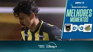 VOLTA REDONDA e NOVORIZONTINO empatam e AMPLIAM JEJUM na Série B | Melhores Momentos