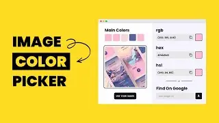 How To Create Image Color Picker App Using Kivy, KivyMD And Python | Image Color Picker App
