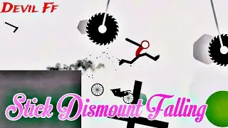 Stick Dismount Falling Mobile Game Video